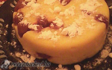 Meggyes puliszka torta