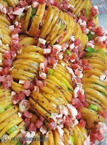 Fűszeres baconos sült burgonya