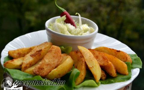 Fűszeres steak burgonya