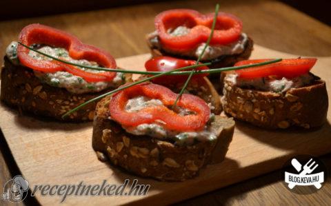 Zöldfűszeres tonhalkrém