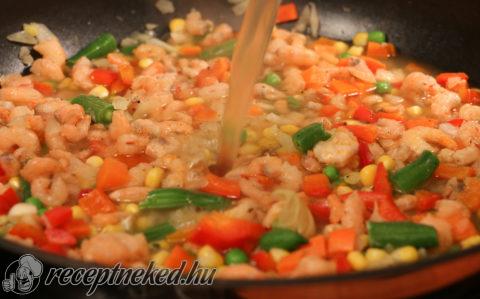 Villámgyors csirkés paella