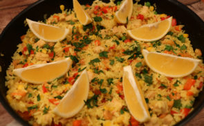 Villámgyors csirkés paella