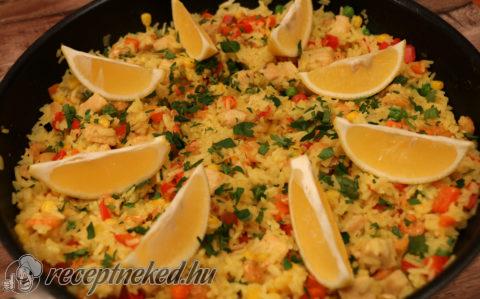 Villámgyors csirkés paella