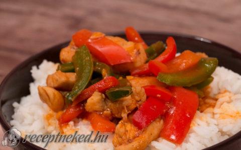 Egyszerű chilis csirke