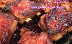 Csípős mézes-mázas grill oldalas