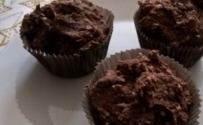 Gluténmentes kókuszos-csokis muffin