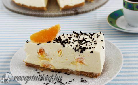 Narancsos sajttorta