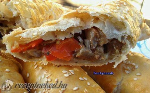 Ropogós rudacskák (maradék sült húsból)