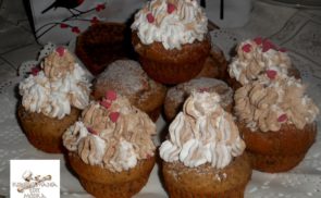 Diós,csokis muffin