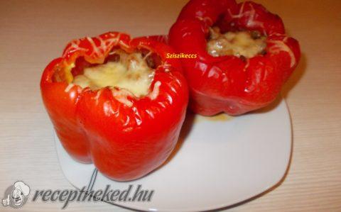 Darált hússal töltött kaliforniai paprika