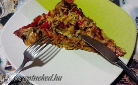 Burgonyás pizza