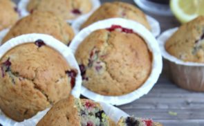Citromos bogyós muffin