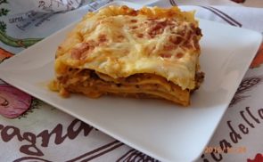 Gombás lasagne