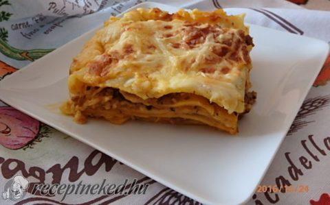 Gombás lasagne