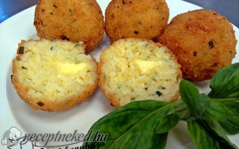 Arancini olasz rizsgolyók