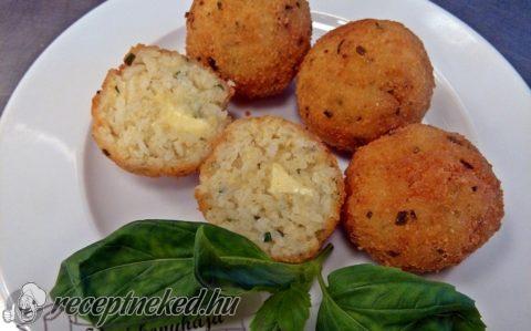 Arancini olasz rizsgolyók