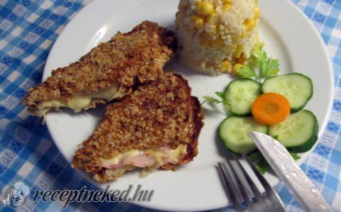 Padlizsán cordon bleu