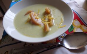 Birsalmaleves matcha teával