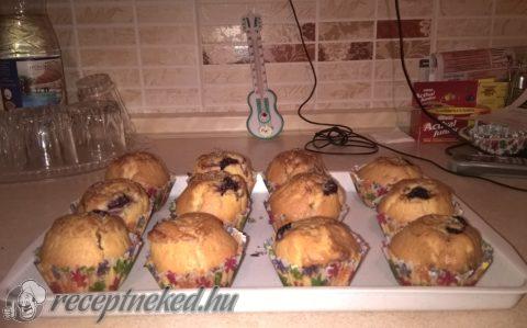 Lekváros-citromos muffinok