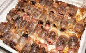 Aszalt szilva baconben
