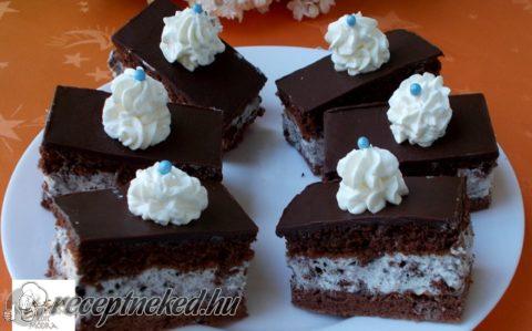 Oreos, fehércsokis, mascarponés krémes