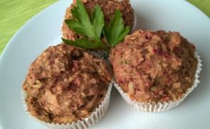 Tojásmentes, tejmentes zöldséges muffin