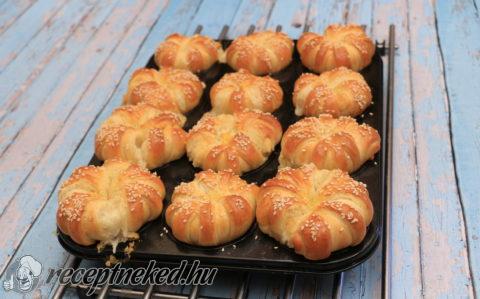 Sajtos muffin