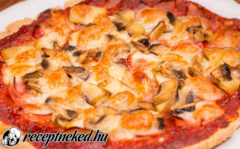 Diétás pizzatészta