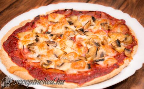 Diétás pizzatészta