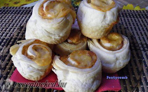 Sonkás-sajtos gyors muffin