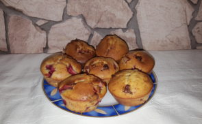 Epres-csokis muffin