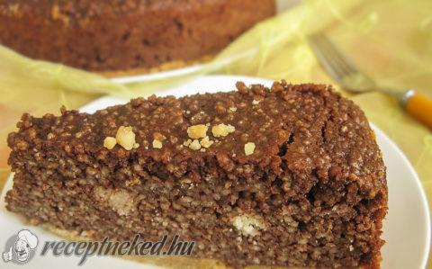 Kuszkuszos csokoládétorta