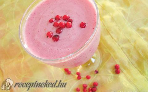 Ribizlis smoothie
