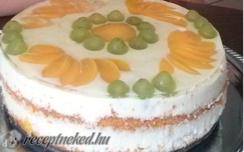 Túrókrém torta