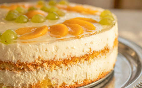 Túrókrém torta