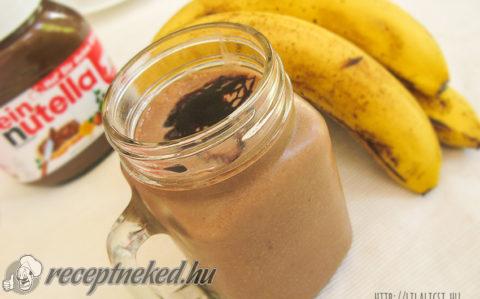 Mogyorókrémes smoothie