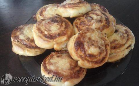 Pizzás csiga