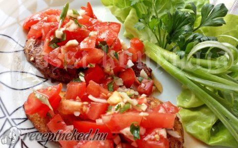 Bruschetta csirkemell