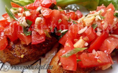Bruschetta csirkemell