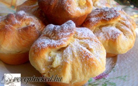 Túrós batyu muffin formában