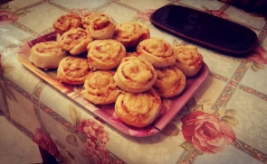 Pizzás csiga