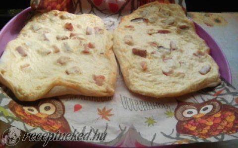 Szalonnás lángos