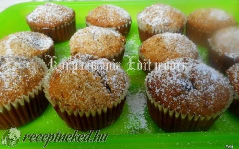 Banános, csokis muffin
