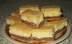 Túrós zserbó