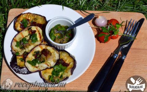 Grillezett padlizsán