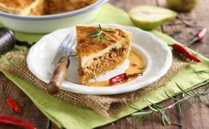 Körtés húsos pite