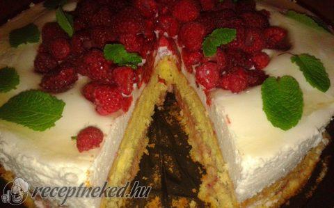 Tejfölkrémes torta