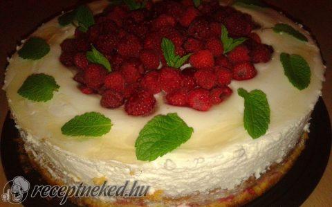 Tejfölkrémes torta