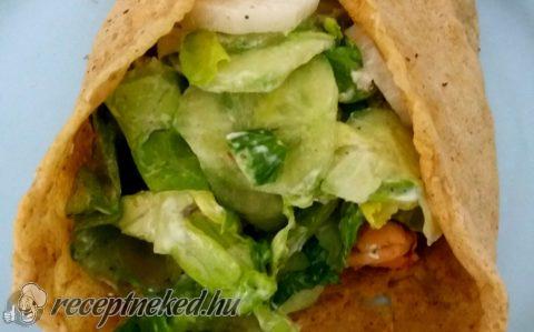 Csirkés tortilla