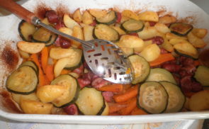 Grillezett zöldségtál